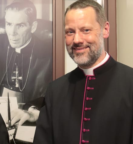 Msgr Jason Gray (Photos courtesy of the Archbishop Fulton J. Sheen Foundation)